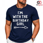 Birthday Girl Friends T-Shirt Unisex Special Day Celebration Gift For Women