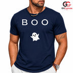Boo Ghost Halloween Tee Shirt Unisex Spooky Event Gift Idea Kids And Adults