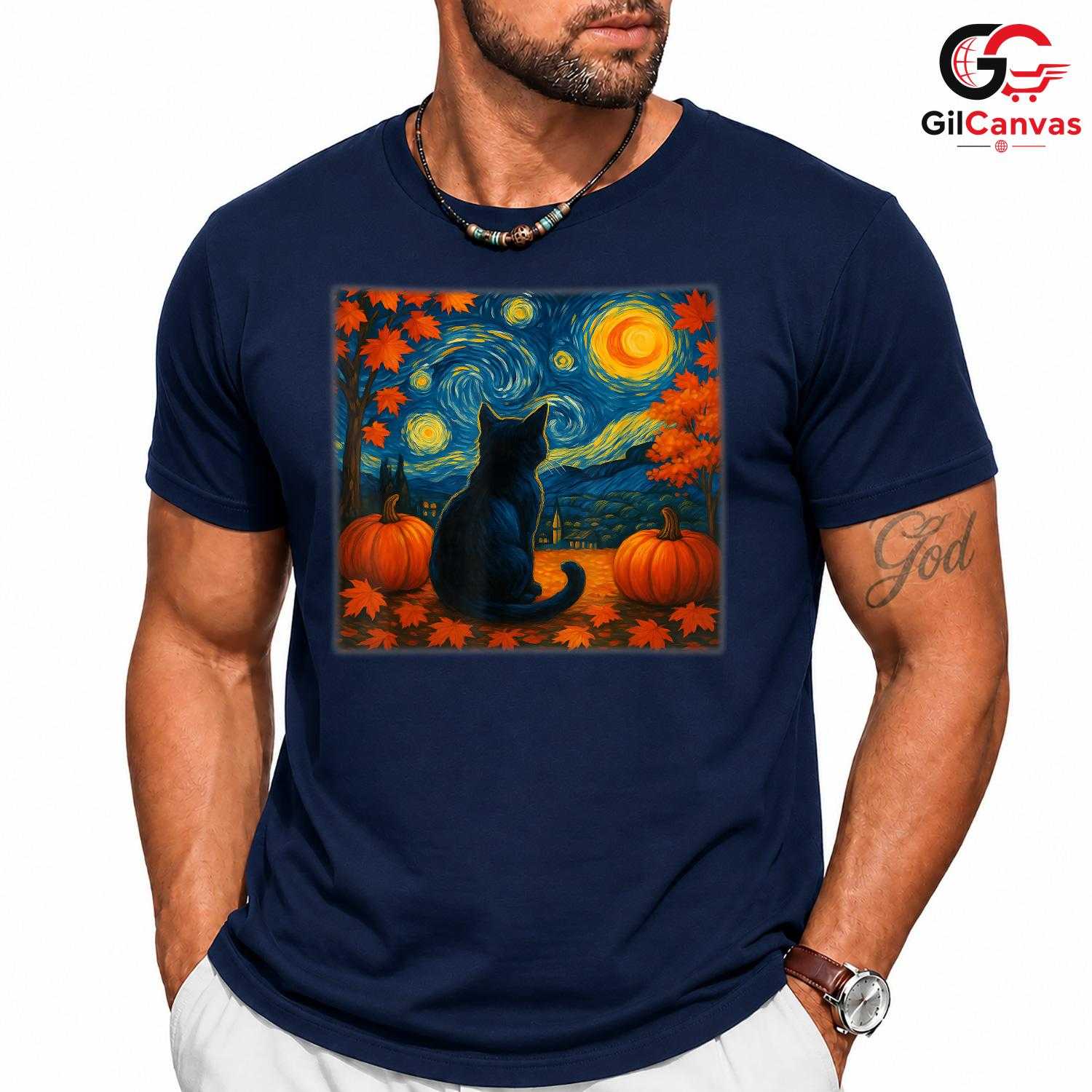 Cat Lover Autumn Season Shirt Unisex Perfect Pet Owner Fall Design Gift Idea
