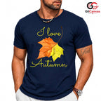 Colorful Leaves Autumn Shirt Unisex Perfect Fall Season Lover Gift Idea For All