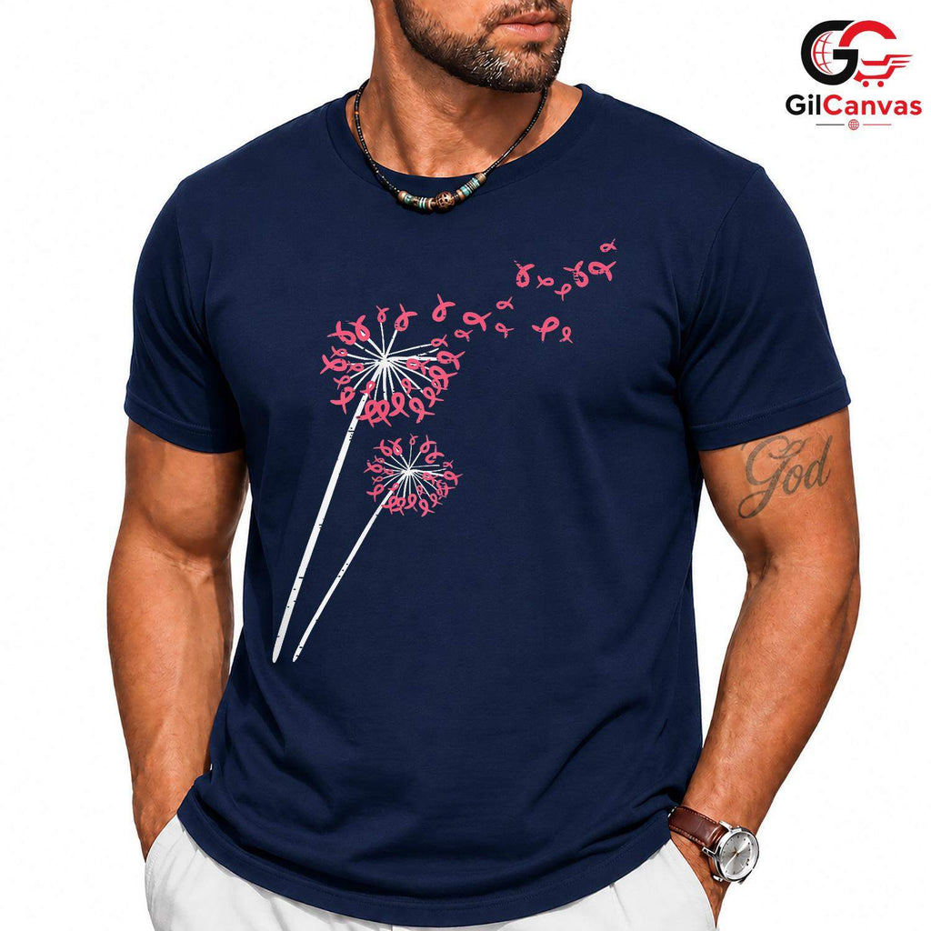 Dandelion Music Notes Tee Shirt Unisex Nature Enthusiast Gift For Music Lovers