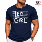 Empowering Leo Girl T-Shirt Unisex Astrology Zodiac Fan Birthday Gift Idea