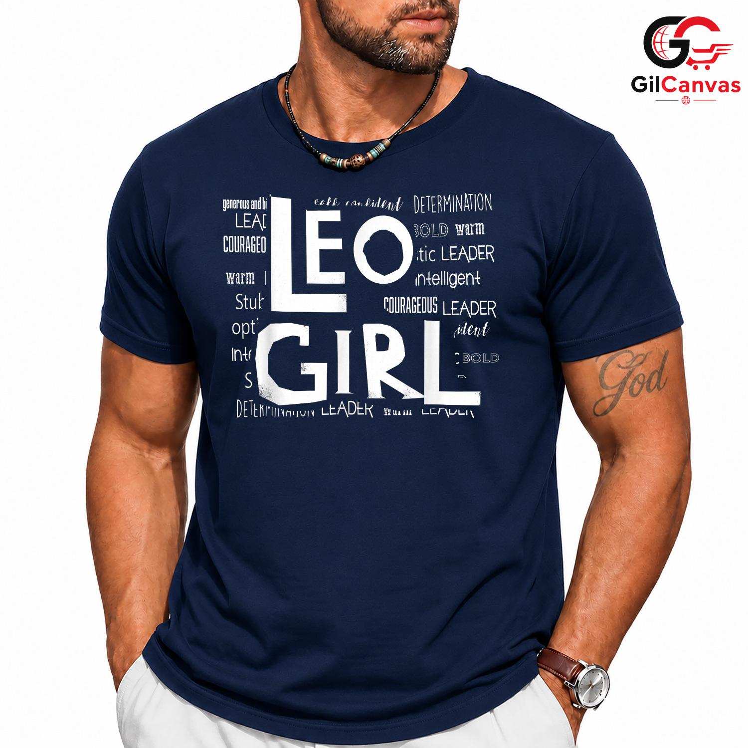 Empowering Leo Girl T-Shirt Unisex Astrology Zodiac Fan Birthday Gift Idea