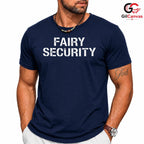 Fairy Security Costume Tee Shirt Unisex Spooky Halloween Party Gift Teens Adults