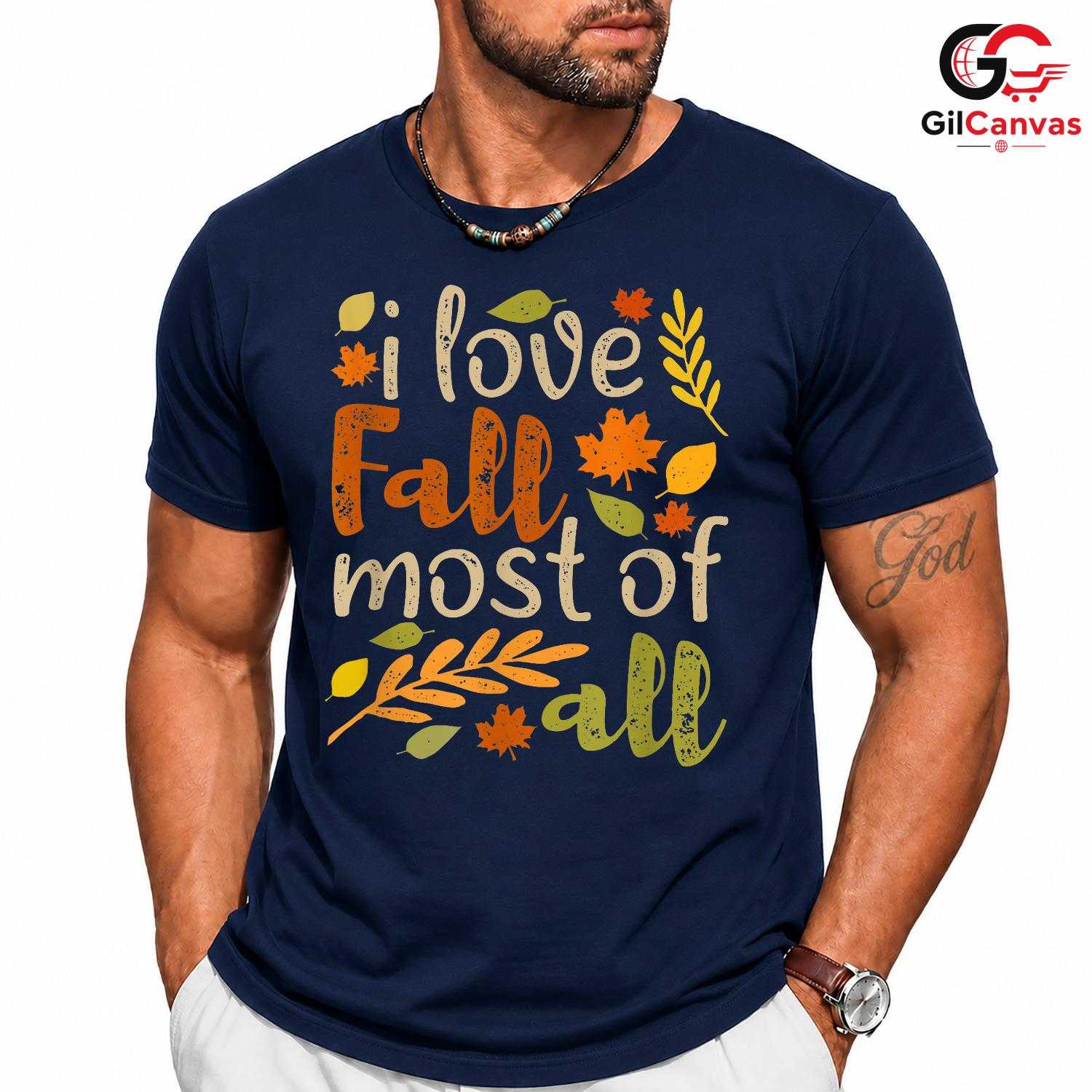 Fall Autumn Lover Seasonal Tee Unisex Perfect Cozy Gift For Kids And Adults