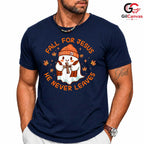 Fall For Jesus Ghost Fall Tee Unisex Cute Halloween Christian Gift For All