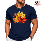 Fall Leaves Nature Lover Shirt Unisex Cozy Autumn Celebration Gift For All
