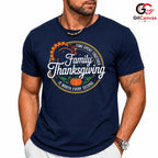 Family Thanksgiving Turkey T-Shirt Unisex Autumn Harvest Time Spent Together