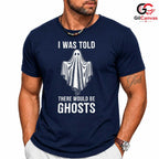 Funny Ghost Halloween Party Tee Shirt Unisex Spooky Event Gift Adults Teens