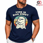 Funny Ghost Halloween Tee Shirt Unisex Perfect Spooky Season Gift For Adults