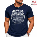 Funny Good Men October T-Shirt Unisex Hilarious Birthday Gift Idea For Him