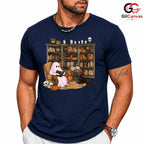 Ghost Reading Halloween T-Shirt Unisex Spooky Book Lover Gift Idea For Kids