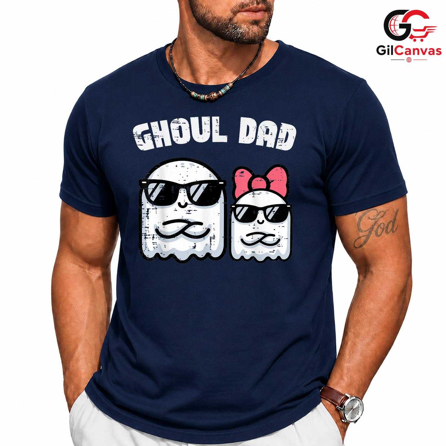 Ghoul Dad Spooky Halloween T-Shirt Unisex Perfect Fun Family Celebration Gift