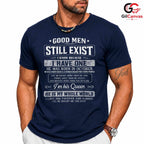 Good Men Exist October T-Shirt Unisex Funny Birthday Gift Idea For Him Men