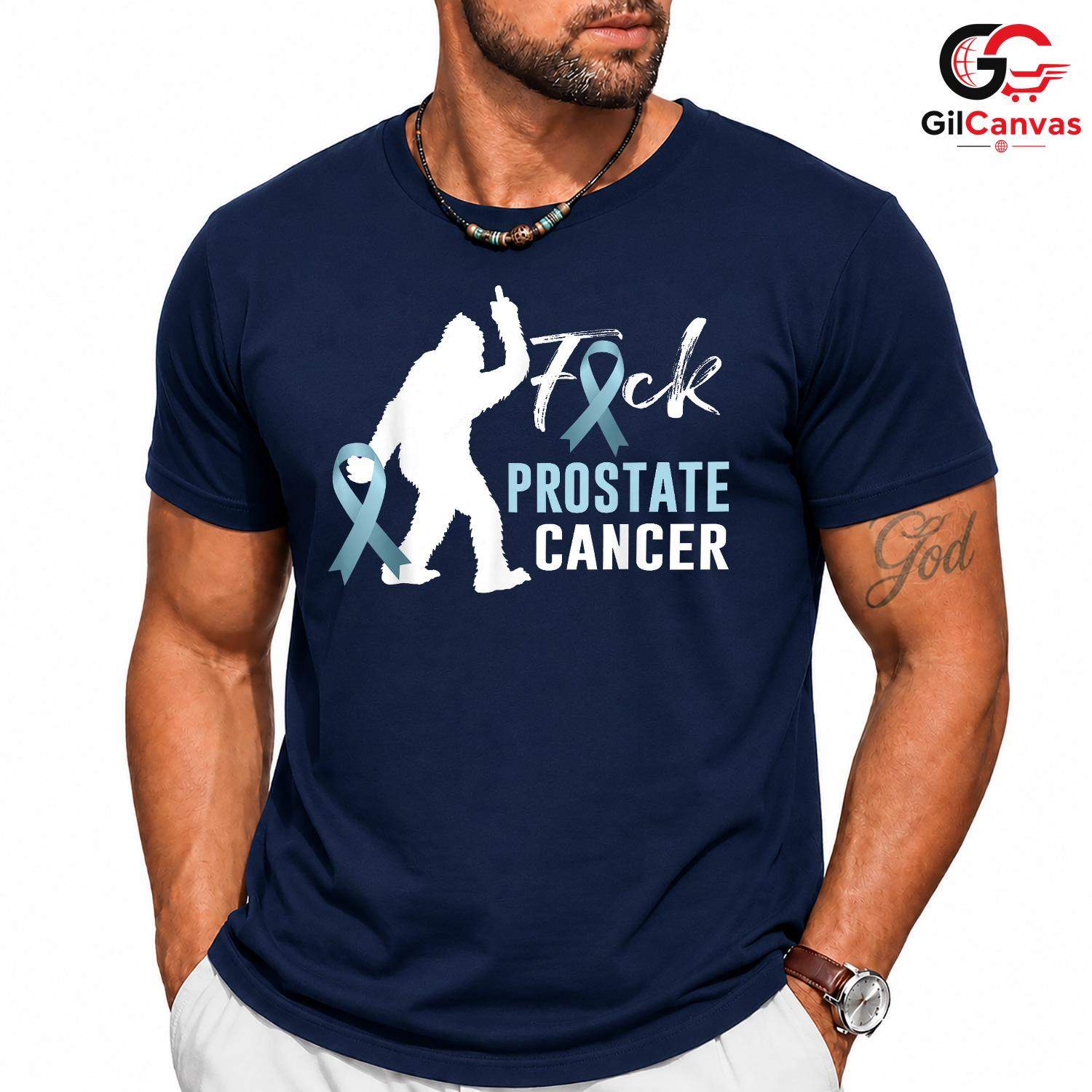 Prostate Cancer Supporter Tee Unisex Funny Awareness Event Gift For All Men