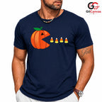 Pumpkin Candy Halloween T-Shirt Unisex Fun Spooky Gift Idea For Kids And Teens