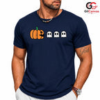 Pumpkin Ghosts Spooky T-Shirt Unisex Fun Halloween Event Gift For All Ages