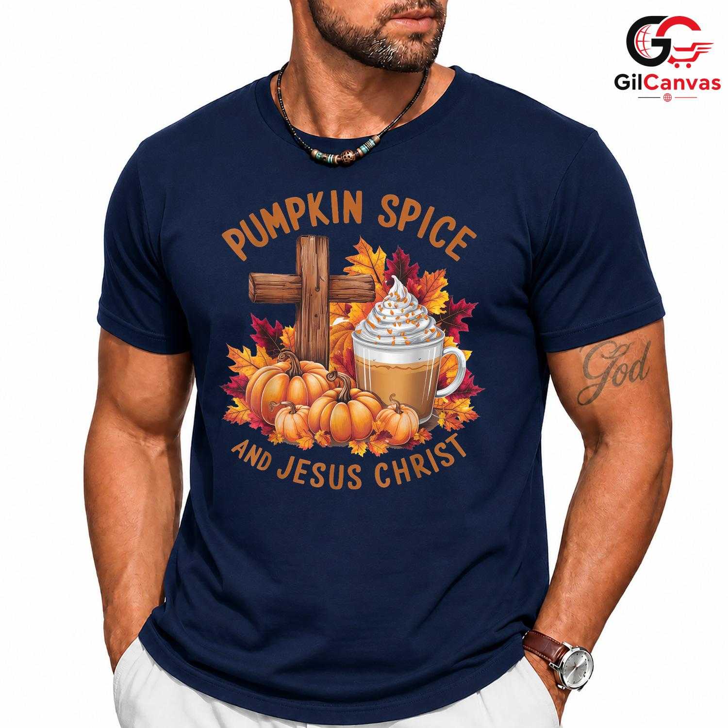 Pumpkin Spice Coffee T-Shirt Unisex Perfect Fall Celebration Enthusiast Gift