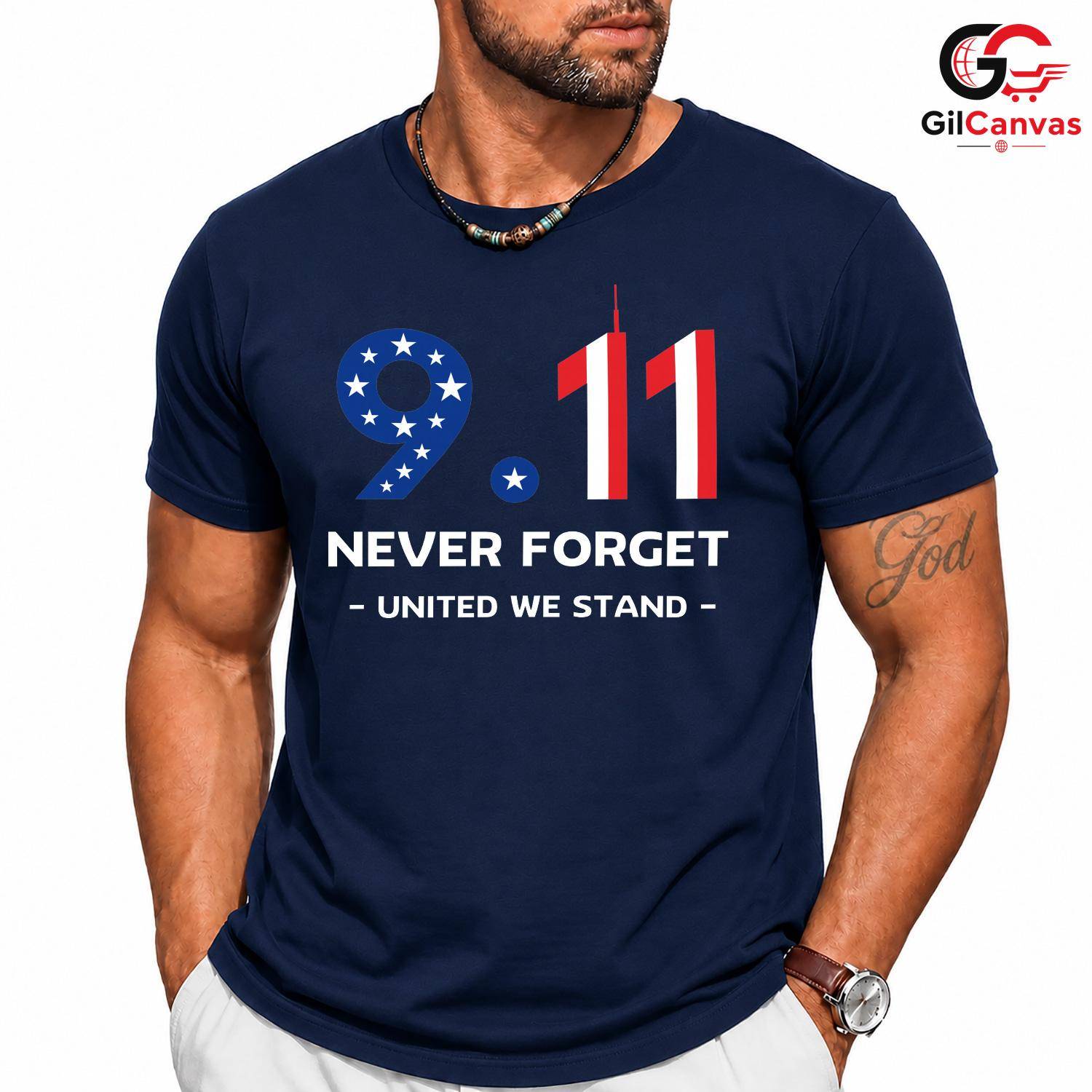 Remembrance Day Memorial Shirt Unisex Never Forget September Event Gift All