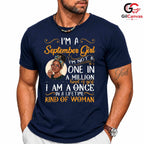 September Girl Unique T-Shirt Unisex Fun Birthday Celebration Gift For Women
