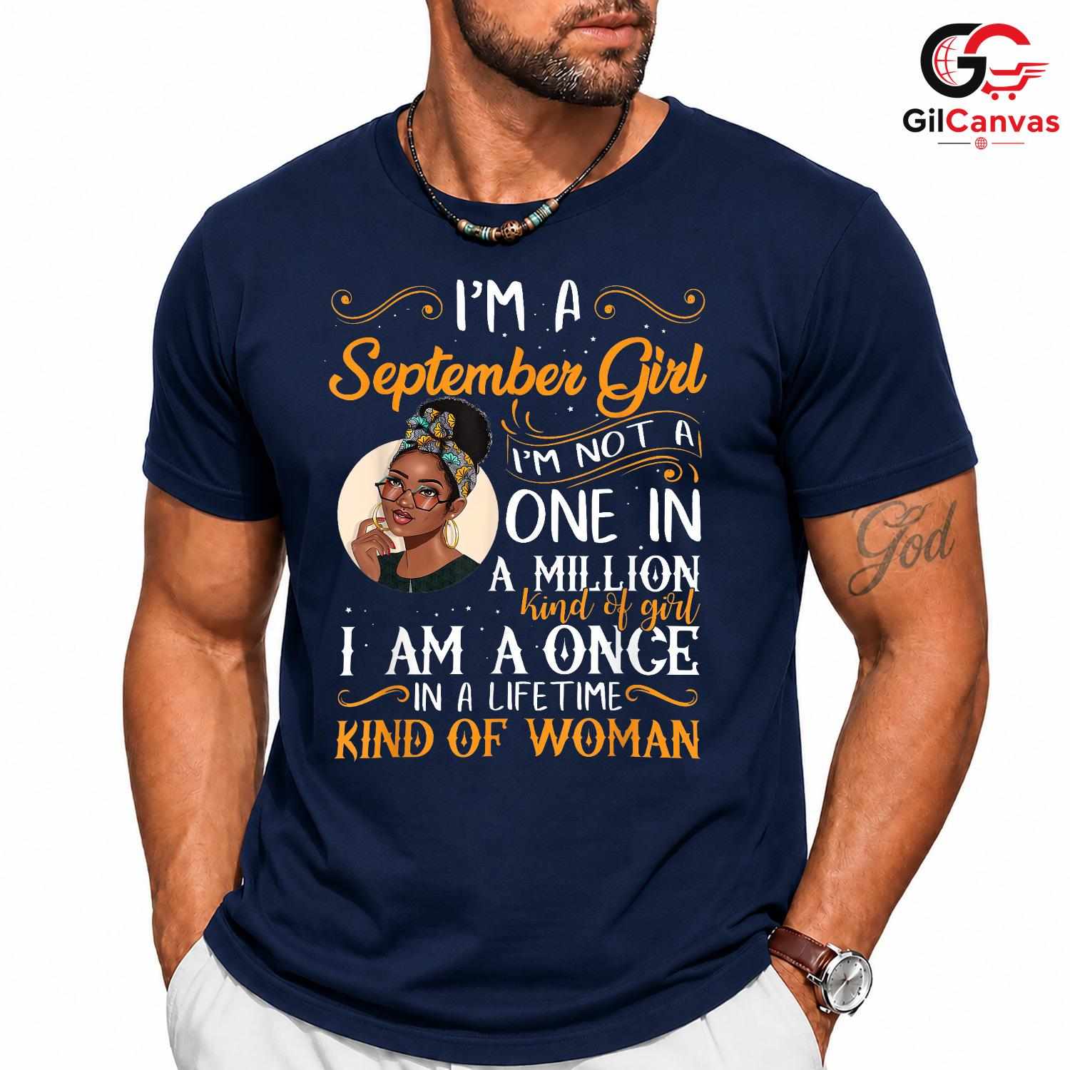September Girl Unique T-Shirt Unisex Fun Birthday Celebration Gift For Women