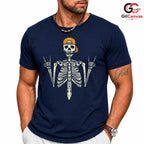 Skeleton Halloween Party T-Shirt Unisex Spooky Fun Gift For Teens And Adults