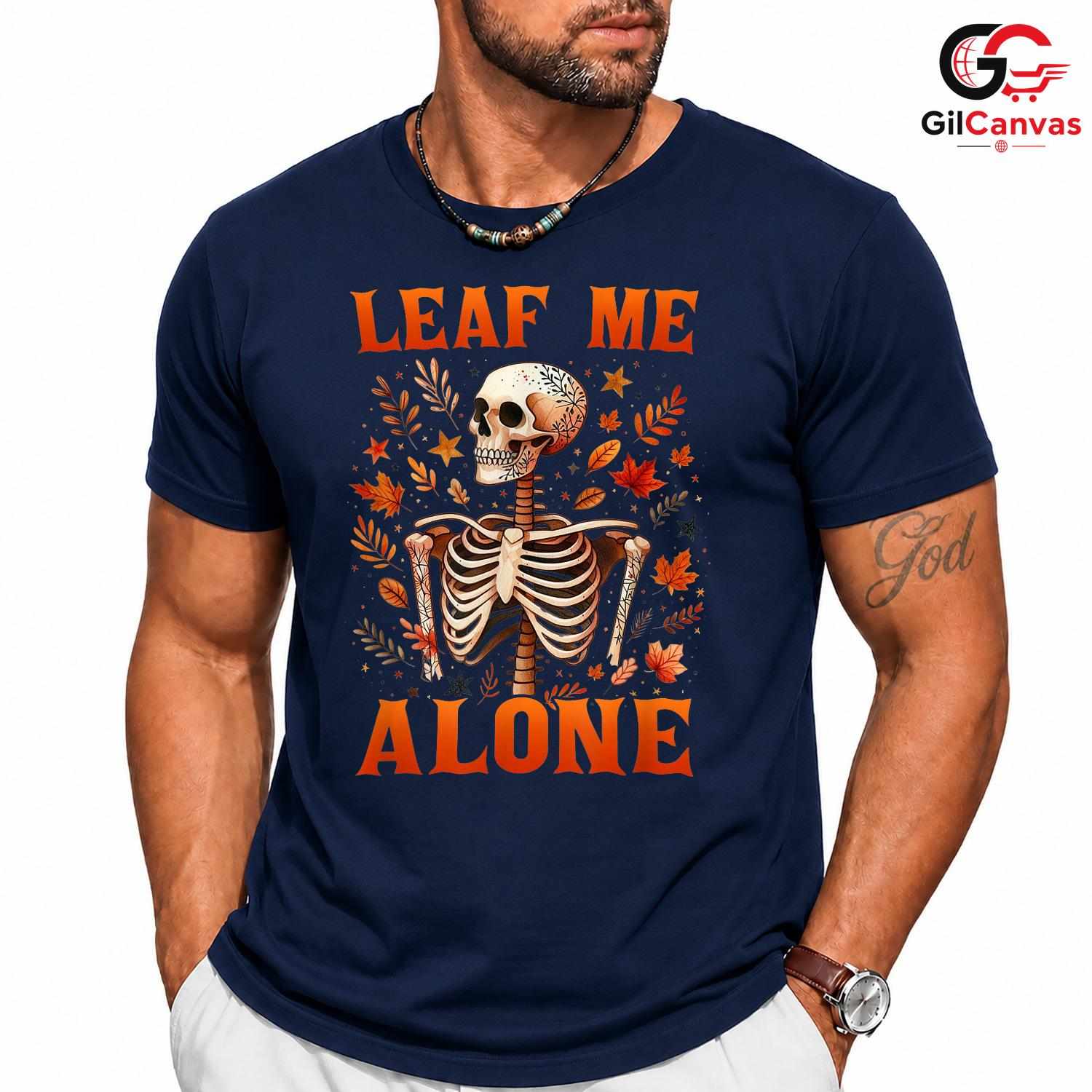 Skeleton Halloween T-Shirt Unisex Perfect Spooky Fall Celebration Adult Gift