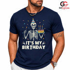Skeleton Lover Birthday T-Shirt Unisex Fun Spooky Halloween Fan Party Gift