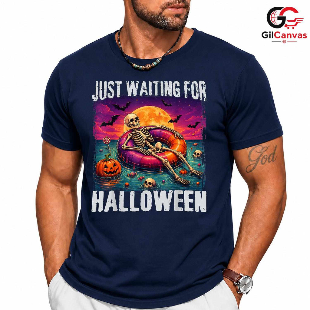 Skeleton Spooky Season T-Shirt Unisex Perfect Halloween Event Gift For Adults