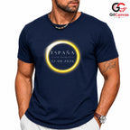 Spain Solar Eclipse Tee Shirt Unisex Astronomy Lover Event Gift For Adults