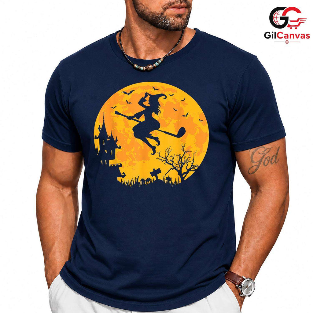 Spooky Halloween Witch Tee Shirt Unisex Perfect Event Lover Gift For Adults