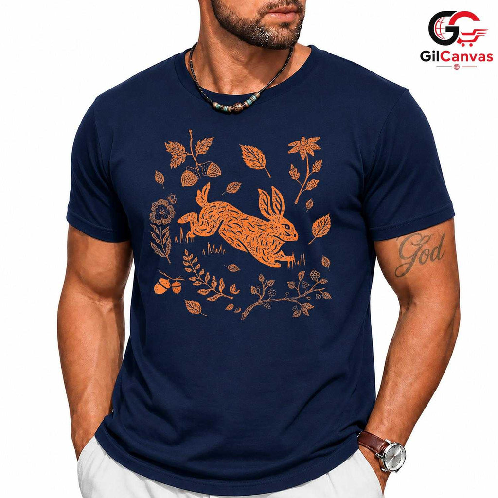 Spring Rabbit Nature T-Shirt Unisex Perfect Cute Animal Lover Festival Gift