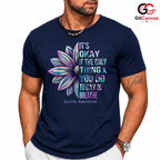 Suicide Awareness Mental T-Shirt Unisex Inspirational Advocate Gift Friends