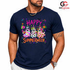 Summerween Ghosts Vacation T-Shirt Unisex Spooky Funny Summer Gift For Family