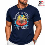 Summerween Vibes Spooky T-Shirt Unisex Fun Halloween Lover Gift For All Ages