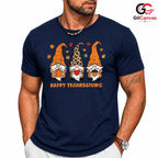 Thanksgiving Gnome T-Shirt Unisex Cute Fall Holiday Festival Gift For Family