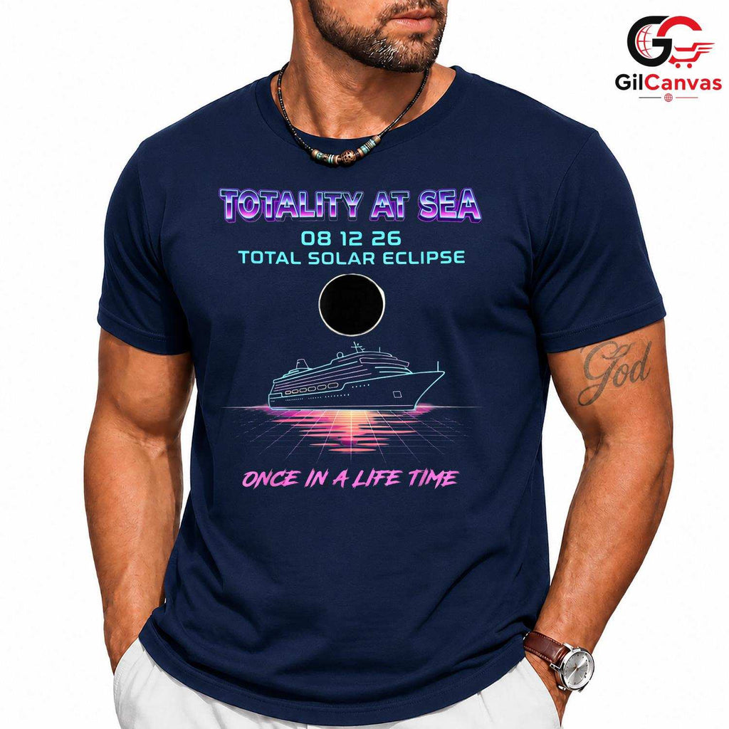 Total Solar Eclipse T-Shirt Unisex Astronomy Event Gift Space Lovers Men