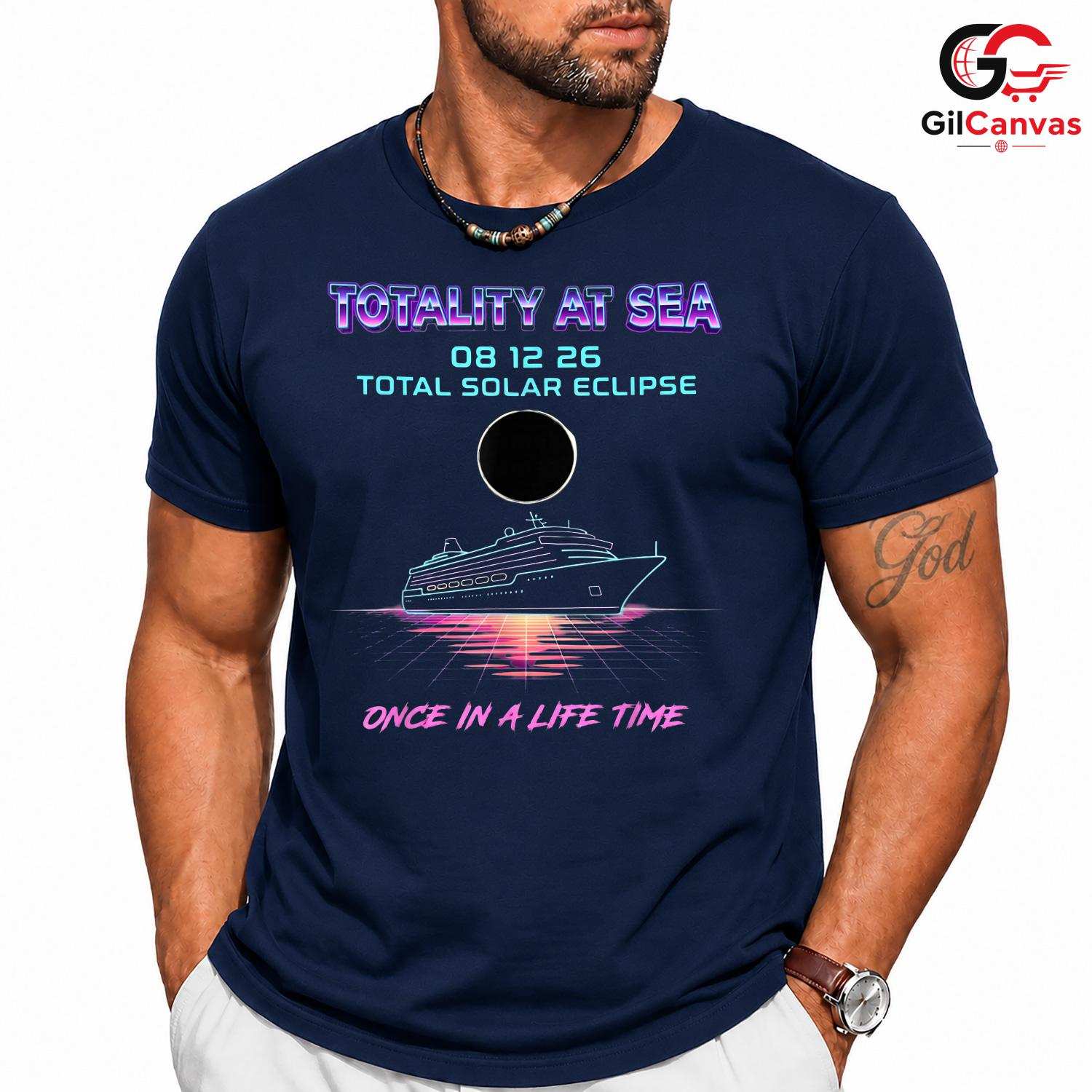 Total Solar Eclipse T-Shirt Unisex Astronomy Event Gift Space Lovers Men