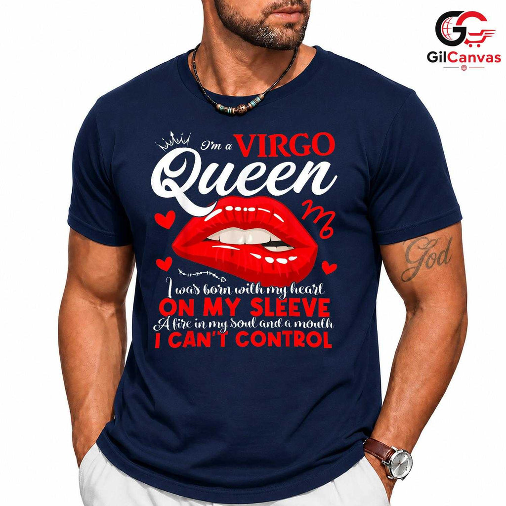 Virgo Queen Zodiac Lover Shirt Unisex Astrology Birthday Event Gift For Her