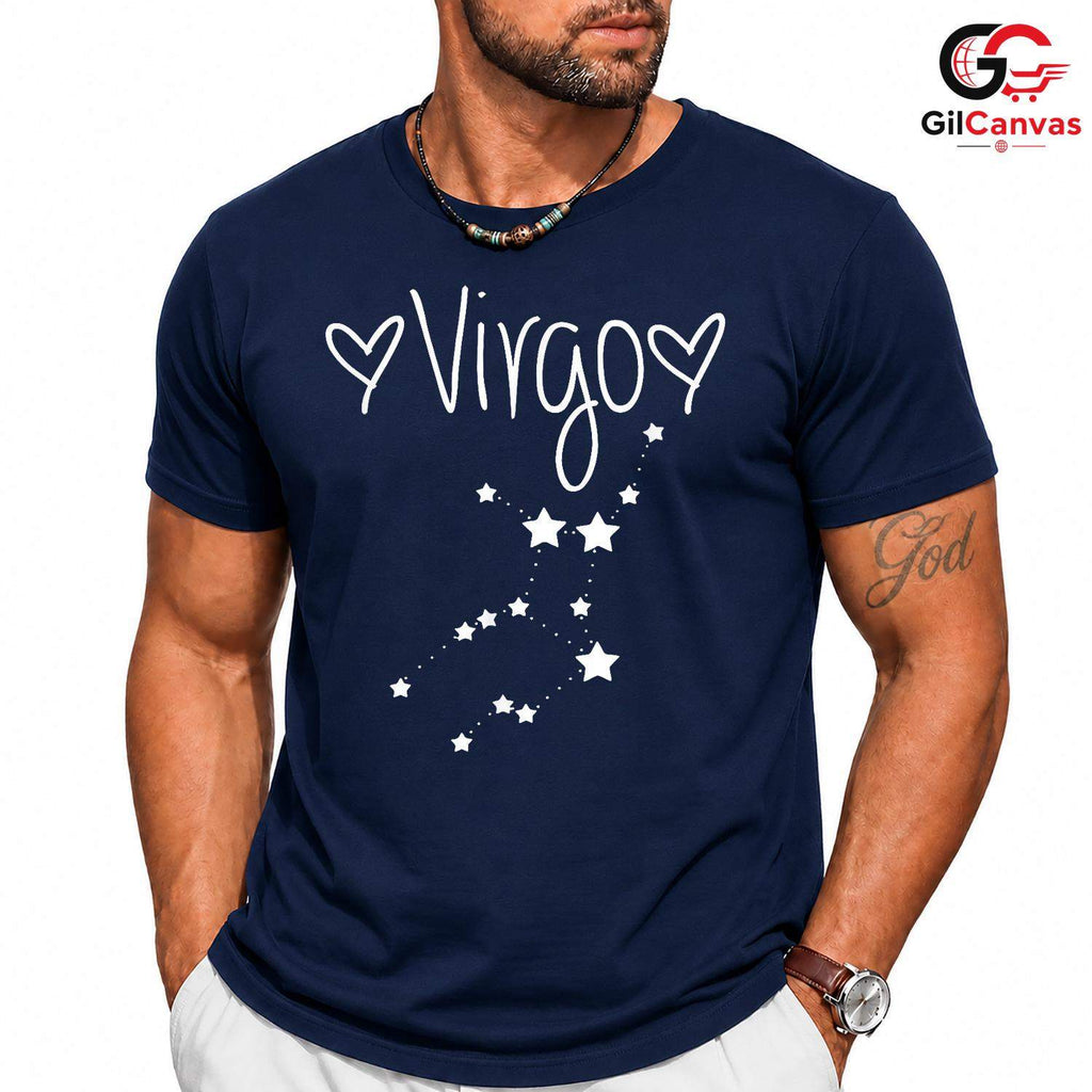 Virgo Zodiac Sign T-Shirt Unisex Astrology Lover Birthday Gift For Women