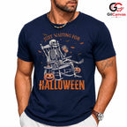 Waiting For Halloween Bones T-Shirt Unisex Funny Spooky Season Lover Gift