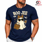 Women Boo Jee Ghost Tee Shirt Unisex Perfect Spooky Fall Event Gift For Her